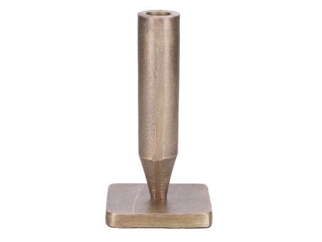 Kerzenhalter Aluguss  D9,5 H18,5cm