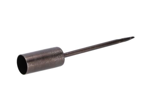 Stecker Kerzenhalter Metall  D2,5 L15,5cm