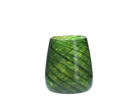 Vase Glas Ambu handmade D18,6 H21,3cm