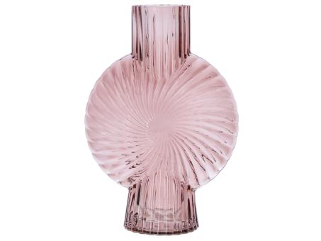 Vase Glas Profumo farbig lackiert B22 T10,5 H32cm