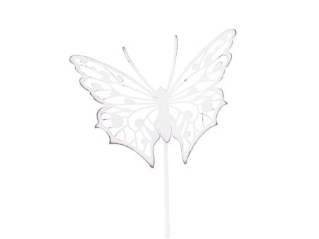 Stecker Schmetterling Zinkblech durchbrochen 