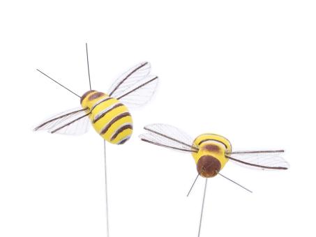 Biene fliegend a Draht D3 Draht 7cm