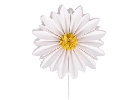 Blüte 3D Margerite Faltpapier m Magnet a Draht  D15 L40cm