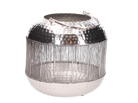 Laterne Lyon Blech-Drahtgeflecht D26 H24cm