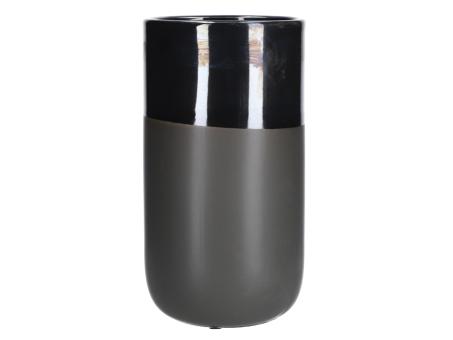 Vase Charisma Keramik glasur 2tone black-navy
!! Aktionsartikel- Kein Umtausch / Rückgabe möglich !! D15 H28cm