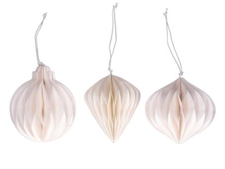 Ornamente 3Mod  Papier 3D z falten m Magnetverschluss  D7-9cm