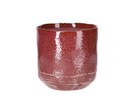 Topf Malibu rustik Keramik Stoneware glasiert  