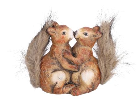 Eichhörnchen Paar Keramik bemalt
!! Aktionsartikel- Kein Umtausch / Rückgabe möglich !! B16,5 T9 H14,5cm