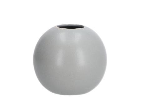 Kugelvase Sphere Porzellan Mattglasur  D10,2 H9,2cm