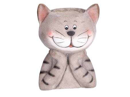 Pflanzkopf Katze bemalt Magnesium
!! Aktionsartikel- Kein Umtausch / Rückgabe möglich !! B26 T24 H35cm (f Topf 14,5)