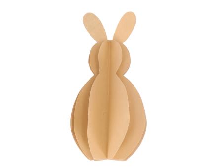 Hase Faltpapier m Magnet z Stellen D8 H15cm