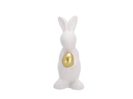 Hase Goldei Porzellan mattglasur B4,2 T3,6 H8,8cm