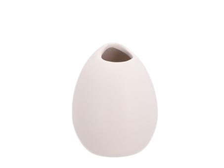 Vase Ei Dolomite Keramik mattglasur D8 H10,5cm
