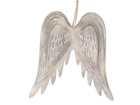 Engelsflügel Blech 3D z Hängen B15 H15cm