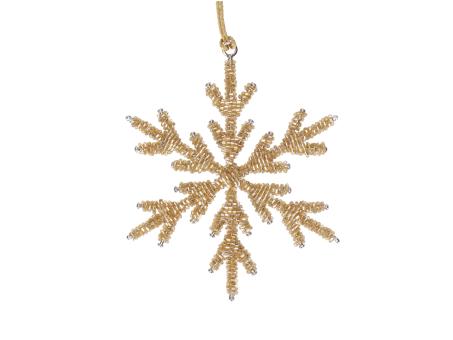 Schneeflocke Perlen z Hängen D12cm