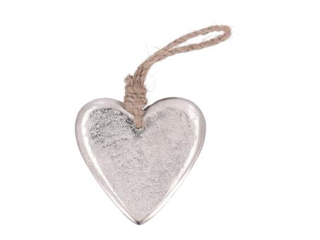 Herz Aluguss z Hängen D8cm
