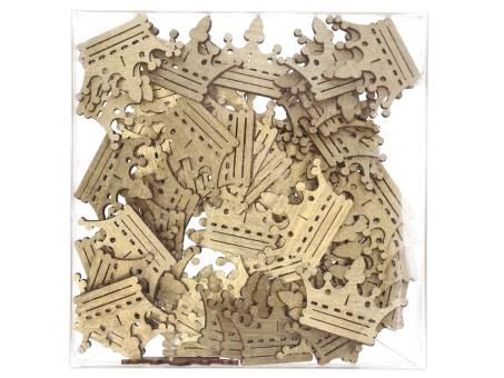 Streusortiment Krone Holz Box 72 St D4cm