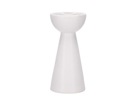 Kerzenhalter Porzellan f Spitz-/Stabkerze bis D22mm D7,6 H16,5cm