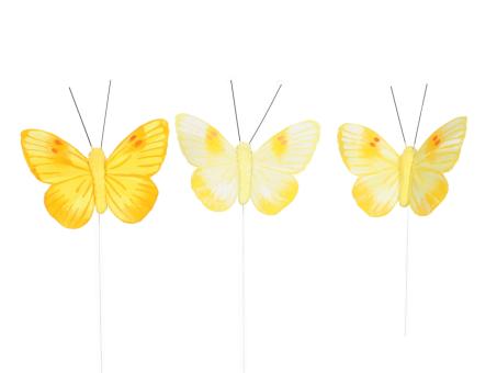 Schmetterling funny Print 3Mod a Draht D8cm