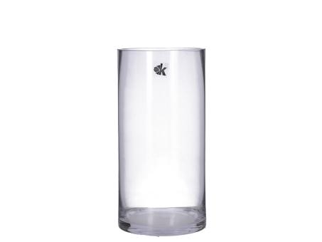 Zylinder Glas Cold Cut dickwandig geschliffener Rand D12,5 H25cm