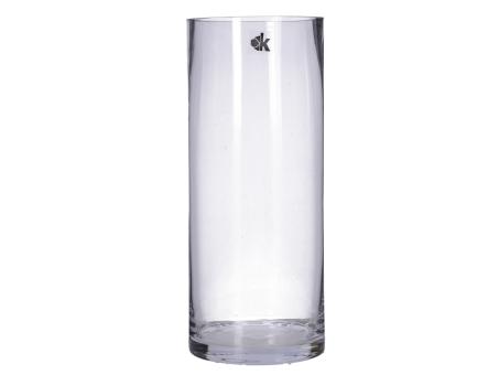 Zylinder Glas Cold Cut dickwandig geschliffener Rand D12,5 H30cm