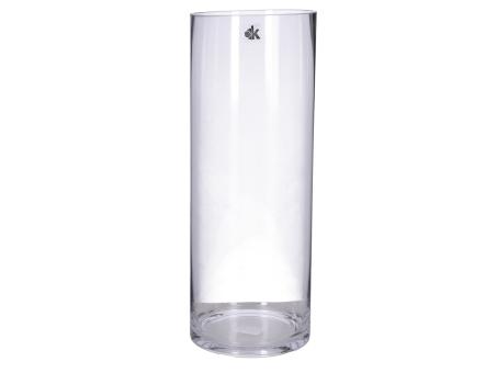Zylinder Glas Cold Cut dickwandig geschliffener Rand D15 H40cm