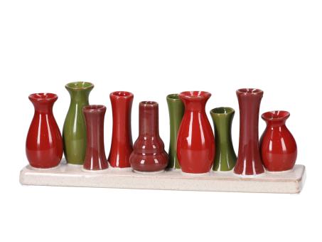 Kombinationsvase Keramik x10 B30 T7 H10cm