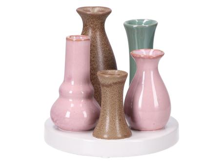 Kombinationsvase Keramik x5 D17cm