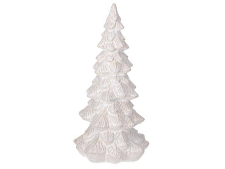 Tannenbaum Porzellan glasiert D15 H26cm