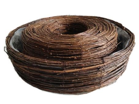 Pflanzring Weide Set2 D40/50 H12/13cm