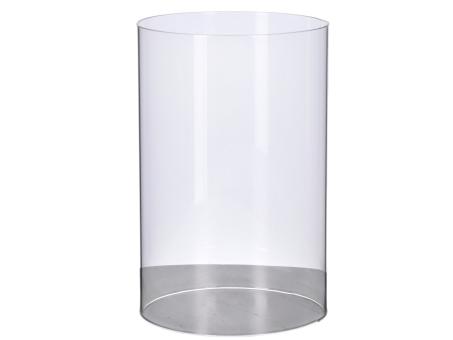 Zylinder Glas Röhre D12 H18cm