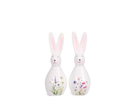 Hase Porzellan Druckmotiv Wiese 2Mod 