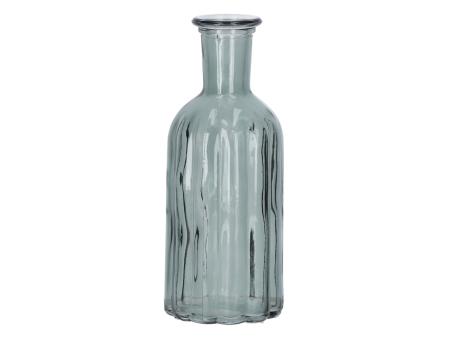 Tischvase Glas Vertigo Rille D(4,5)7,5 H19cm