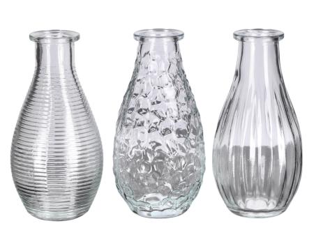 Tischvase Glas 3Mod Drop Classico D(4)5 H14cm