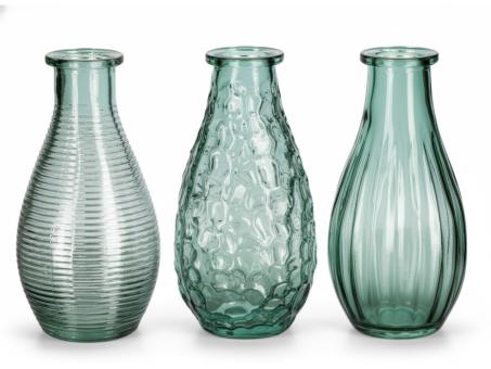 Tischvase Glas 3Mod Drop Classico D(4)5 H14cm