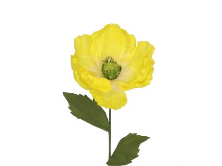 Mohnblume Papier D30 H93cm