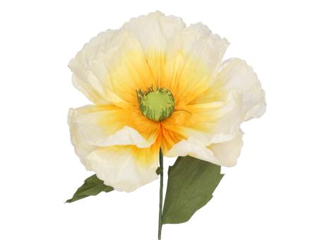Mohnblume Papier D40 H93cm