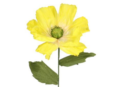 Mohnblume Papier D40 H93cm