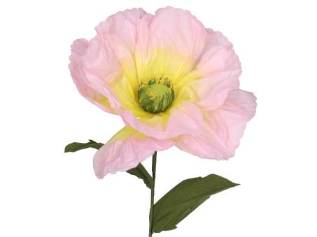 Mohnblume Papier D40 H93cm