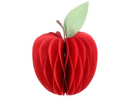 Apfel Papier z Hängen (Magnetverschluss) D12,5 H14,5cm