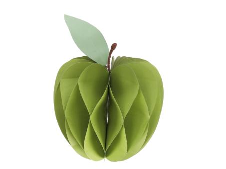 Apfel Papier z Hängen (Magnetverschluss) D12,5 H14,5cm