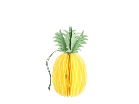 Ananas Faltpapier z Hängen (Magnetverschluss) 