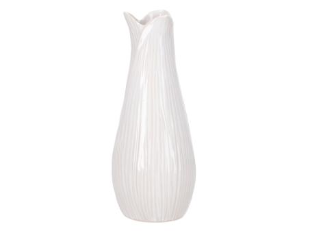 Tischvase Onio Porzellan glasiert D7,6 H18cm