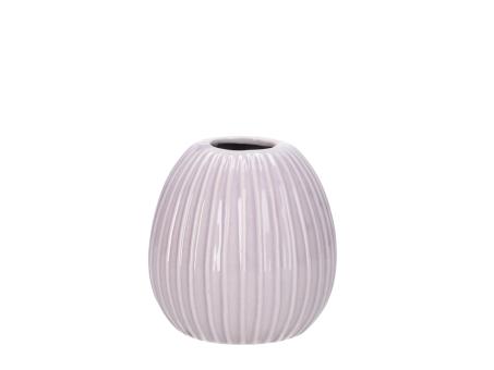 Tischvase Asterii Porzellan glasiert D8,5 H8,8cm