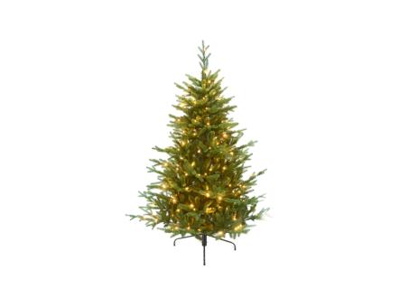 Tannenbaum Kunststoff indoor klappbar a Metallfuß 200LED m Timer 8 Lichtfunktionen Netzstecker u Fernbedienung (exkl. Batterien) 
