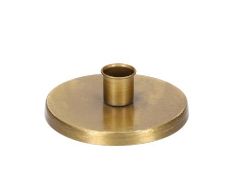 Deckel metall Spitzkerzenhalter (für Zylinderglas/Gefäss) 