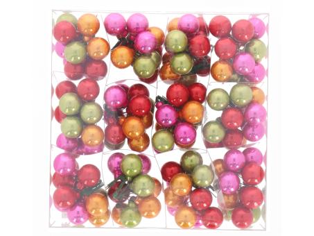 Spiegelbeeren Glas Box 144St - 12 Bündel a 12St D2,5cm
