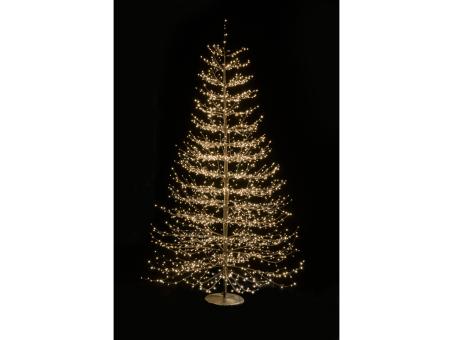 Lichtbaum 240cm LED 4060 Lichter warmweiss indoor H240cm