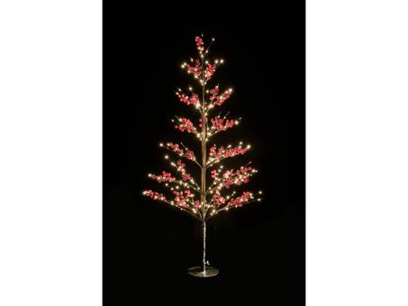 Lichtbaum Beere 120cm LED 375 Lichter warmweiss indoor 