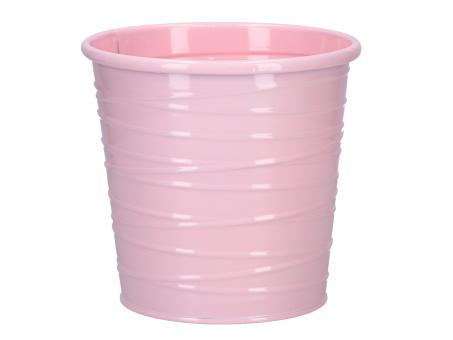 Topf Blech Fadenrille Glanzlack D15 H14,5cm